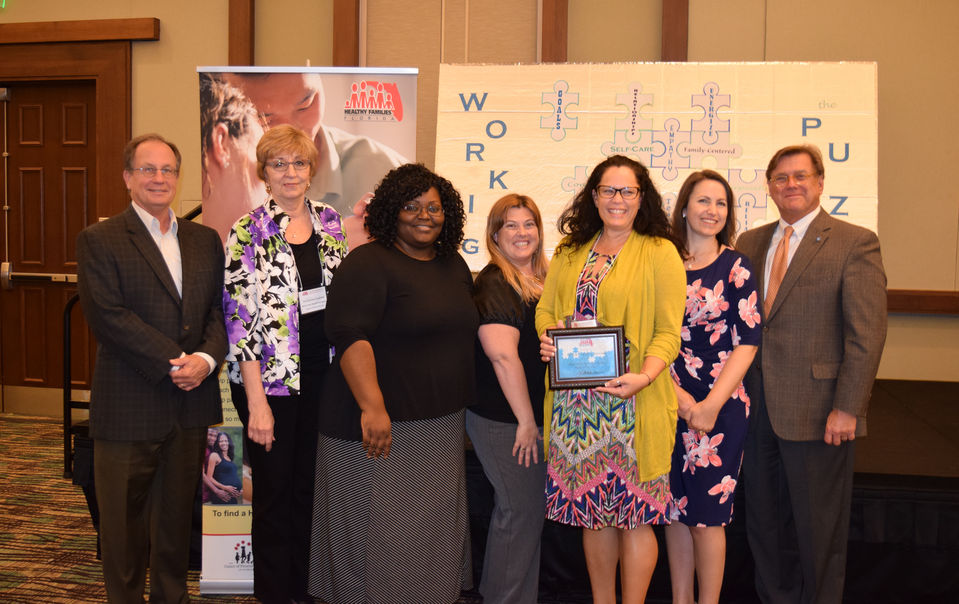 HF Brevard Staff Receive Award