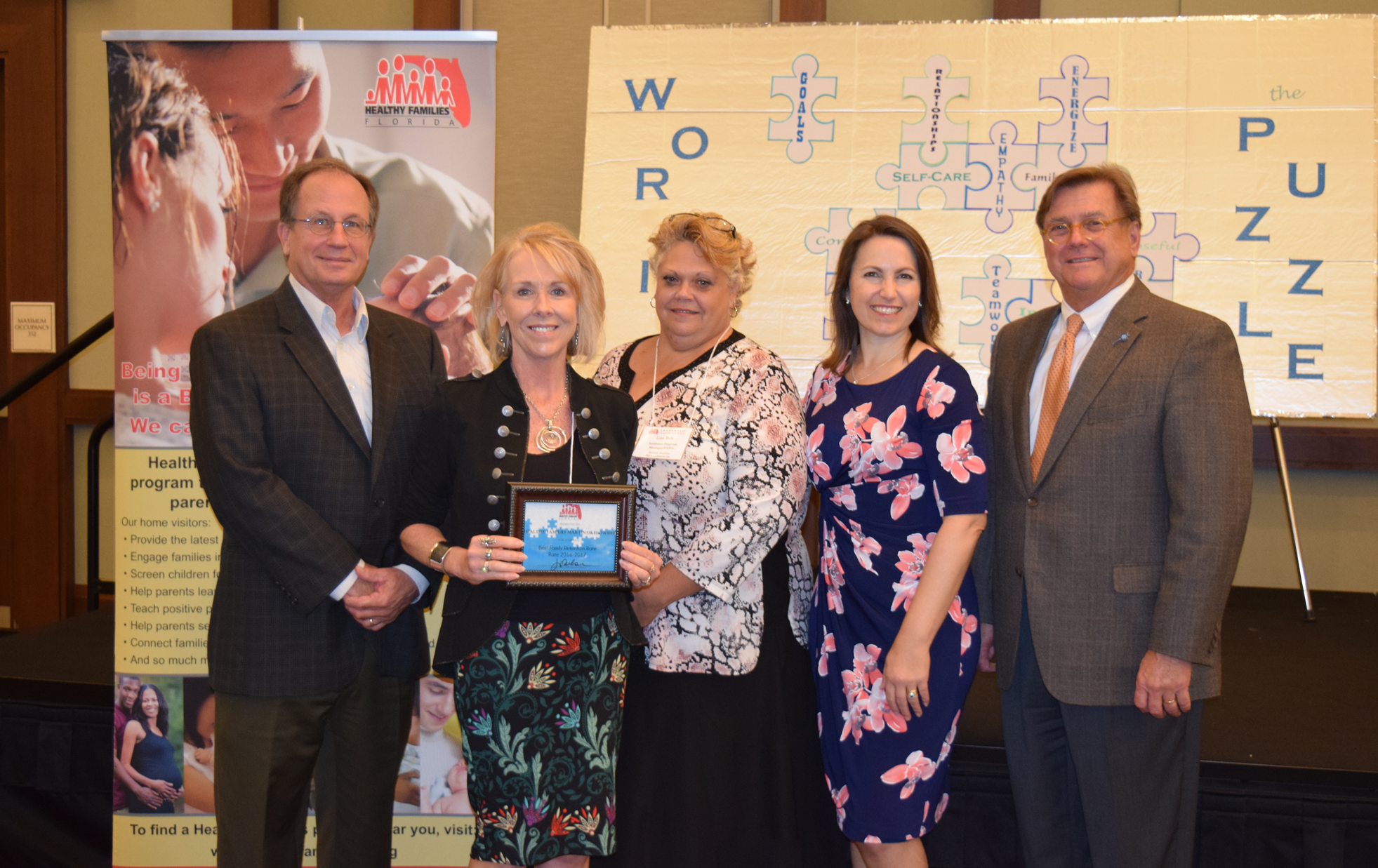 HF Martin-Okeechobee Staff Receive Award