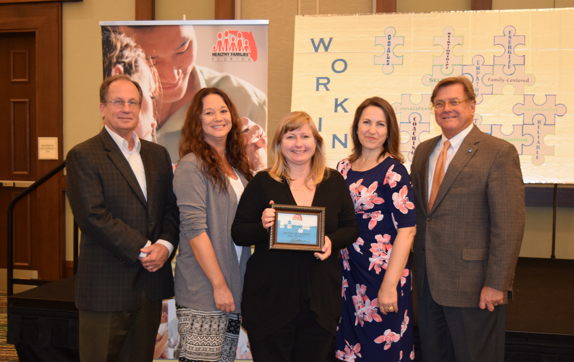 HF Santa Rosa-Walton Staff Receive Award