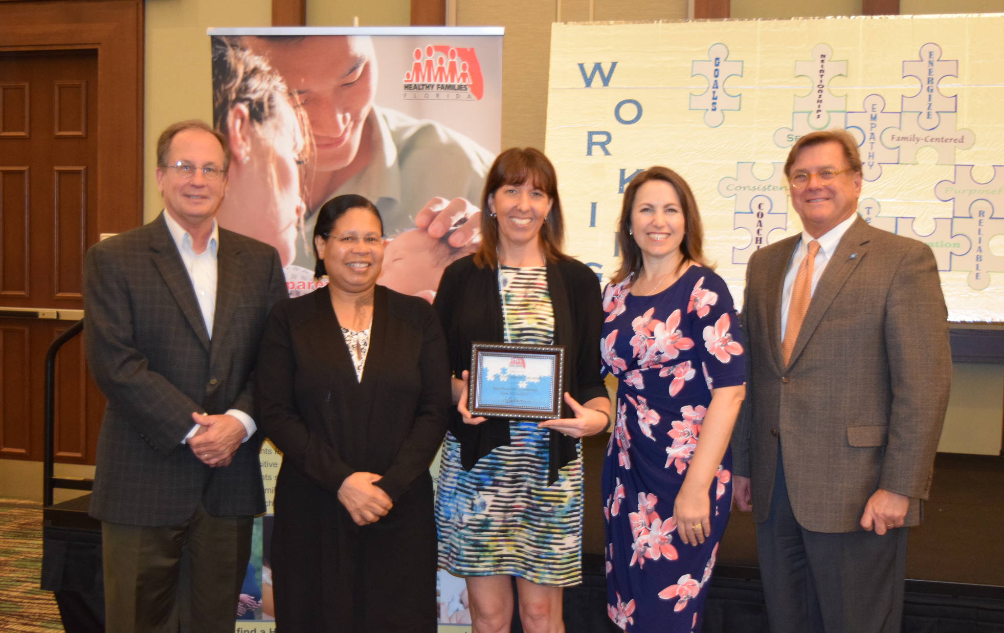 HF Sarasota Staff Receive Award