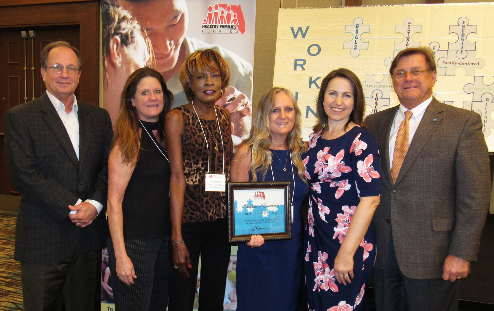 HF St. Lucie Staff Receive Award