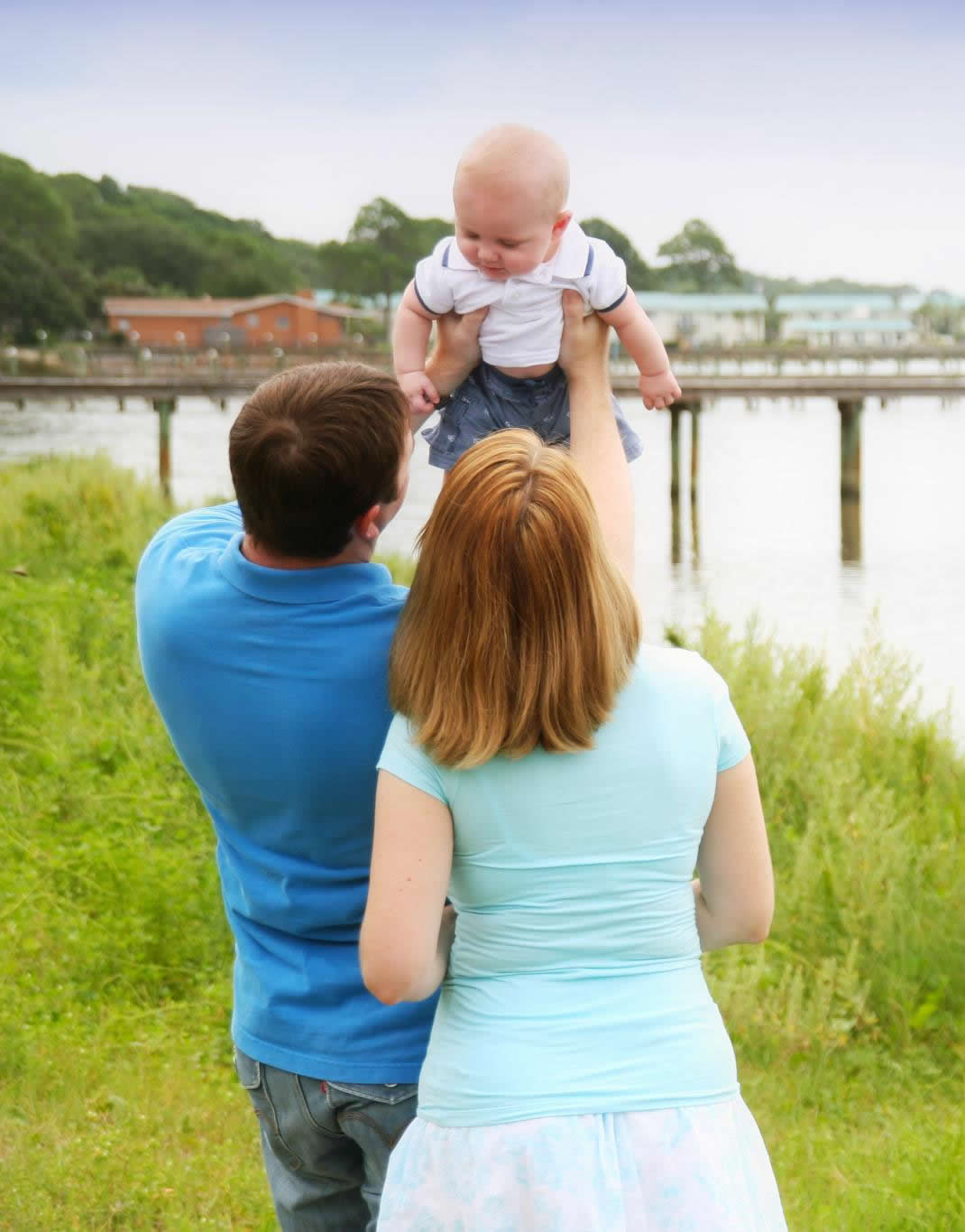 Family with Baby